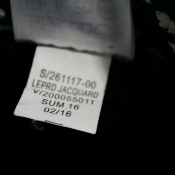 Banana Republic Jacquard Leopard Pants 4P - Picture 8 of 8